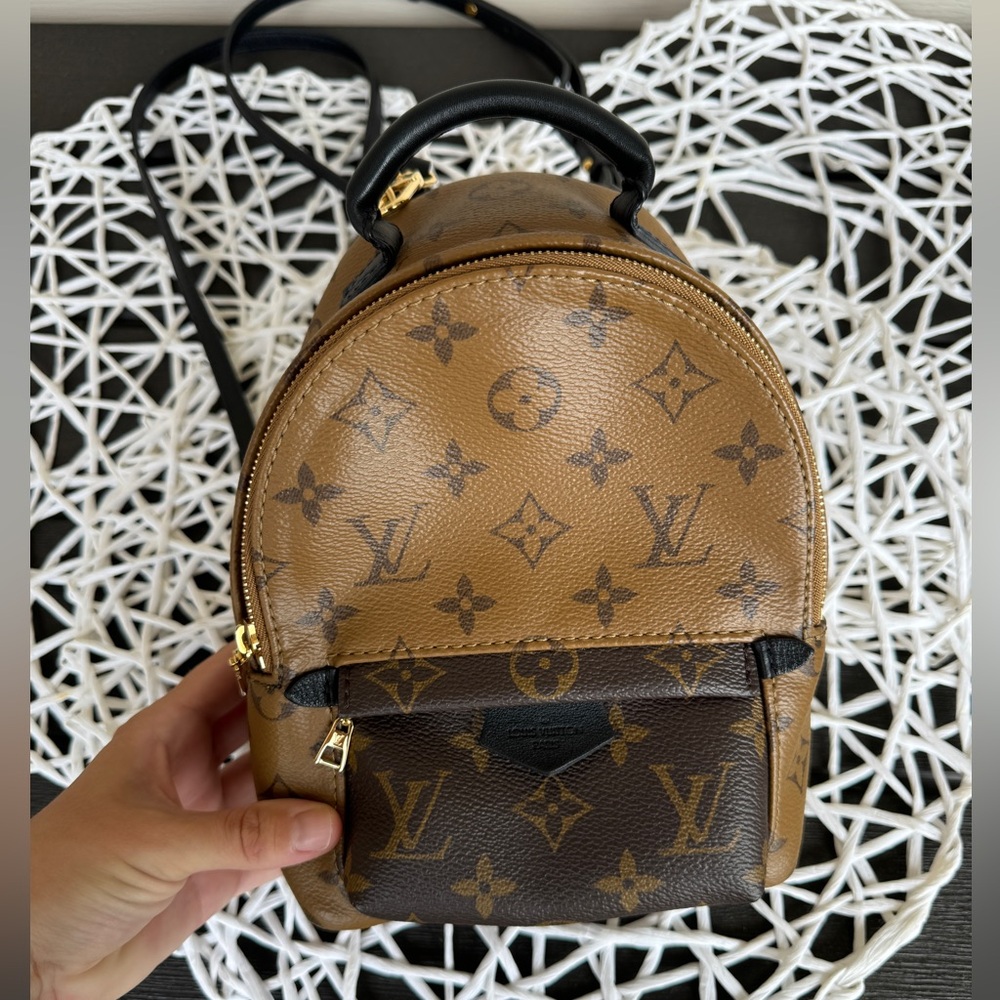 Louis Vuitton Reverse Palm Springs Mini Backpack